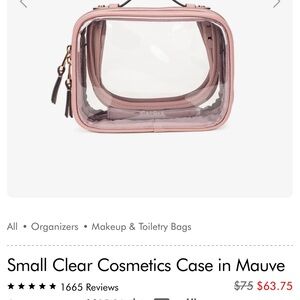 Calpak White Travel Organizer